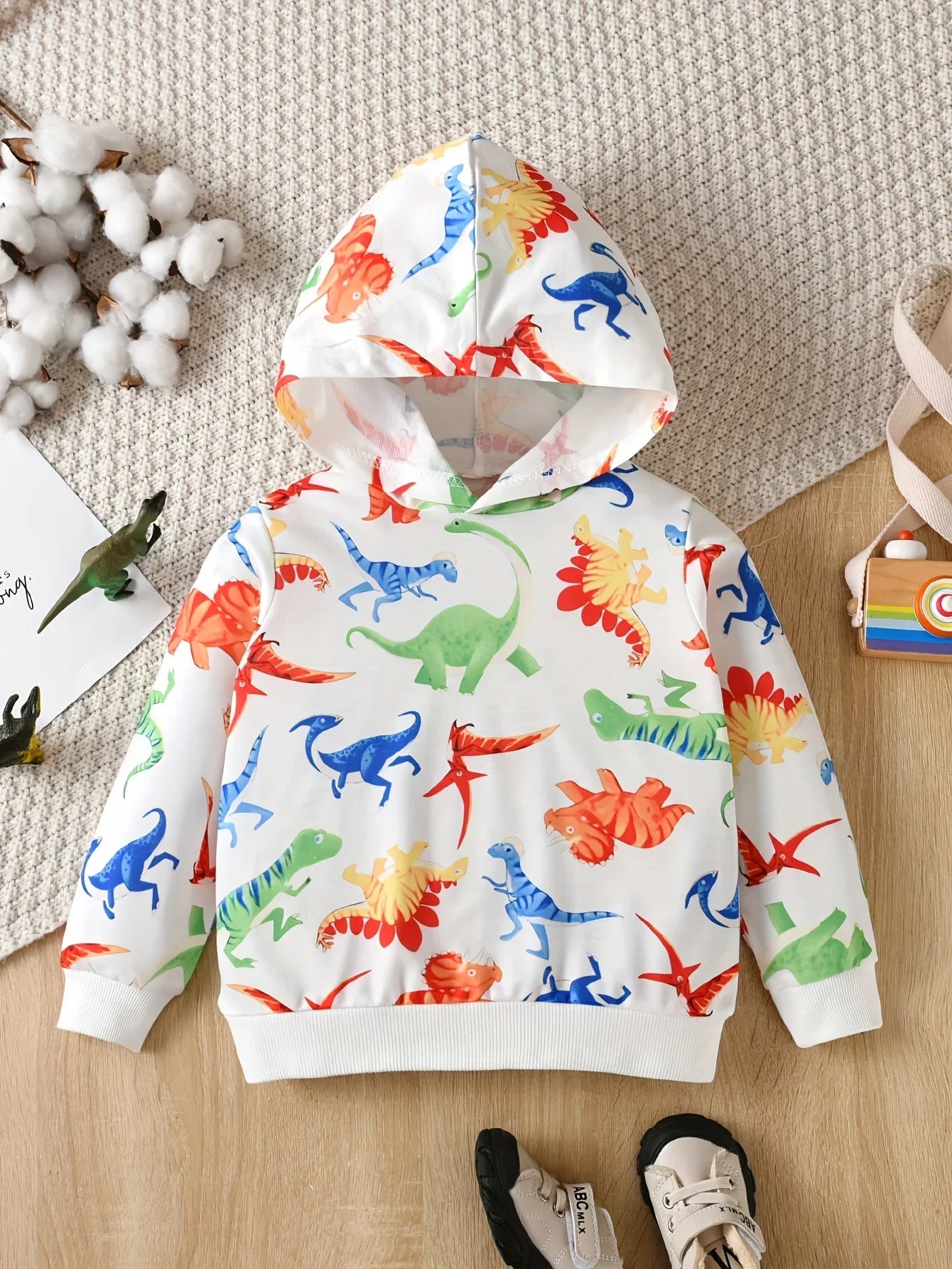 Dinosaur Pattern 3D Printed Hoodies Comfortable