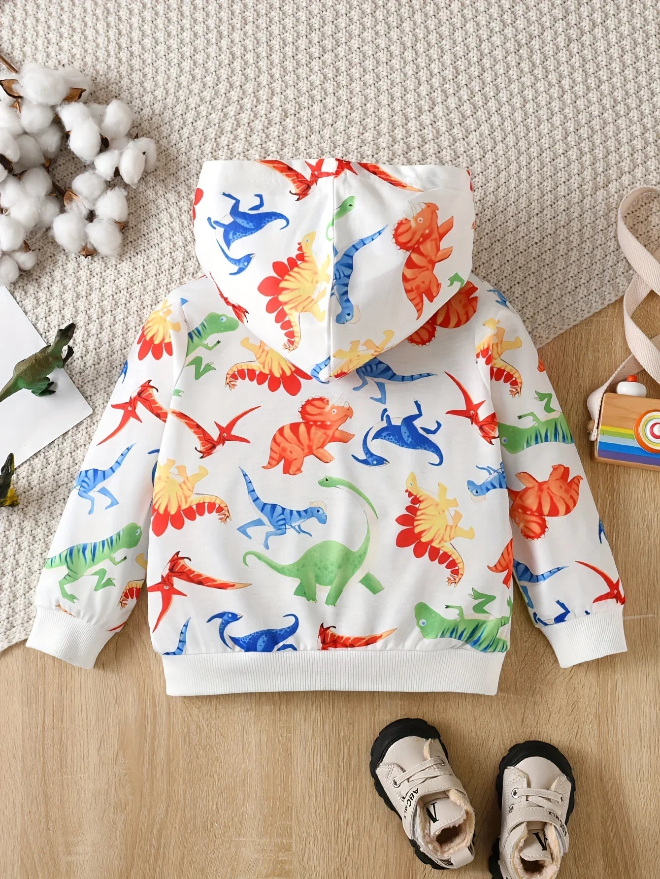 Dinosaur Pattern 3D Printed Hoodies Comfortable
