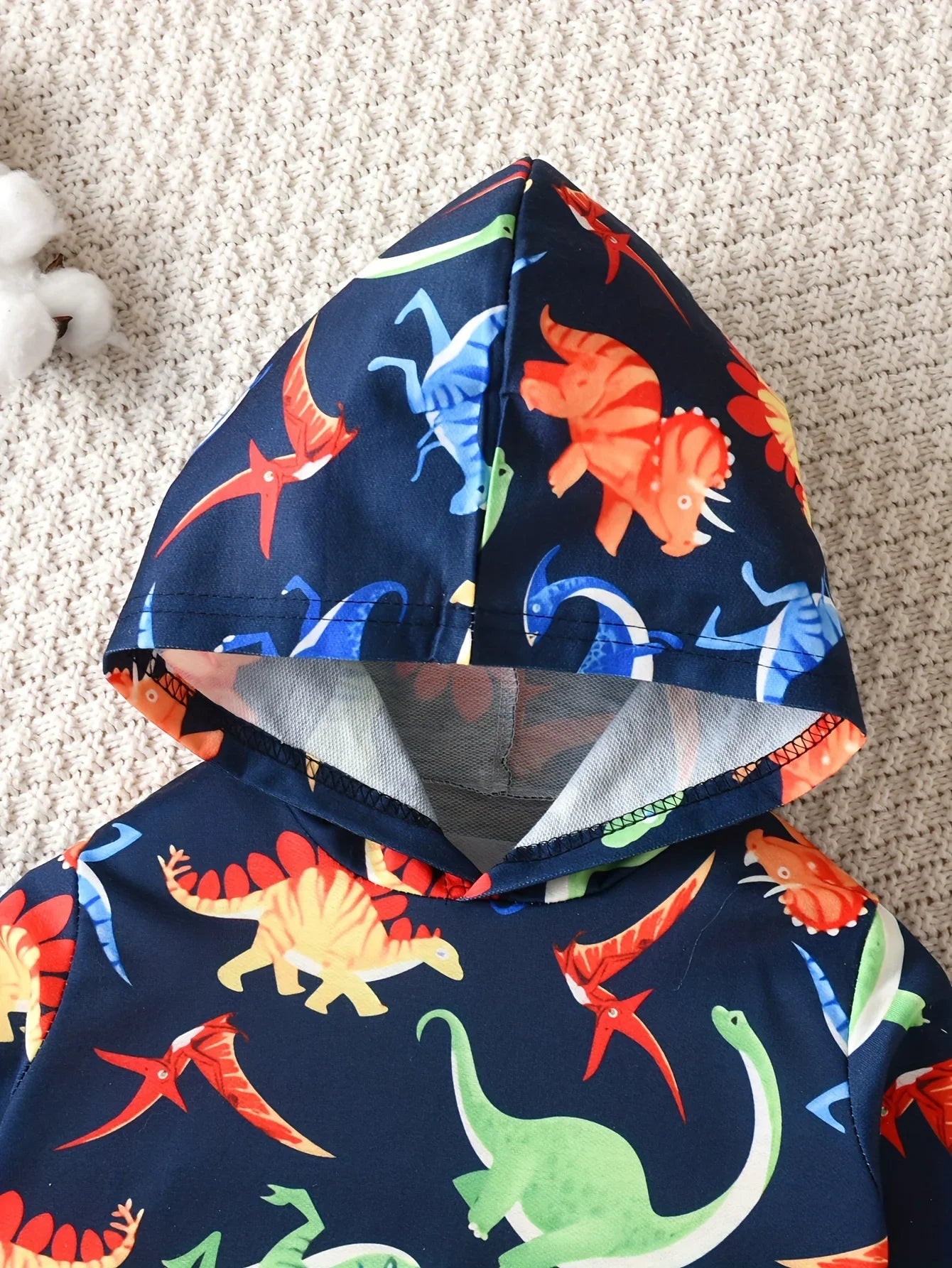 Dinosaur Pattern 3D Printed Hoodies Comfortable