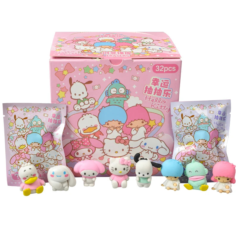 Set Blind Box Anime Sanrio CapyBara Stitch