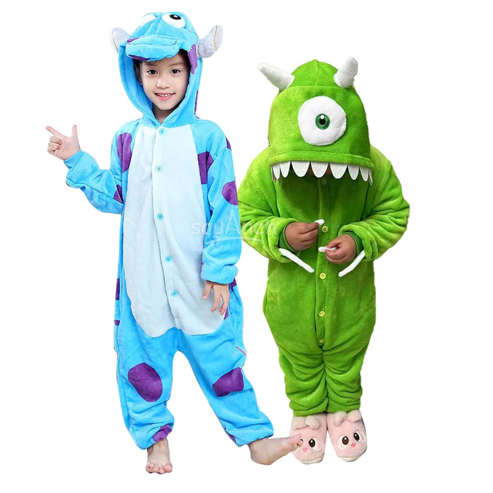 Kid's Sully Mike Costumes Cute Funny
