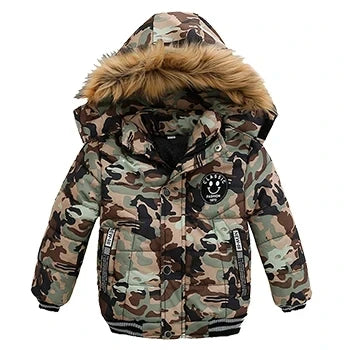 Jacket with Fur Hood