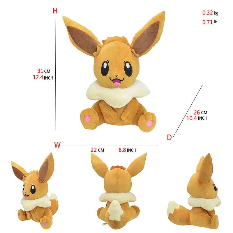 Evee Evolutions Stuffed Dolls