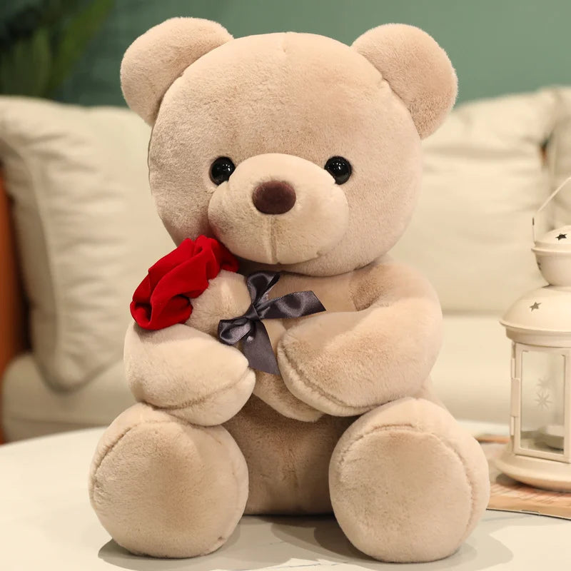 Teddy Bear with Roses