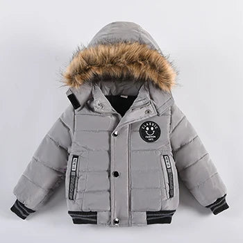 Jacket with Fur Hood