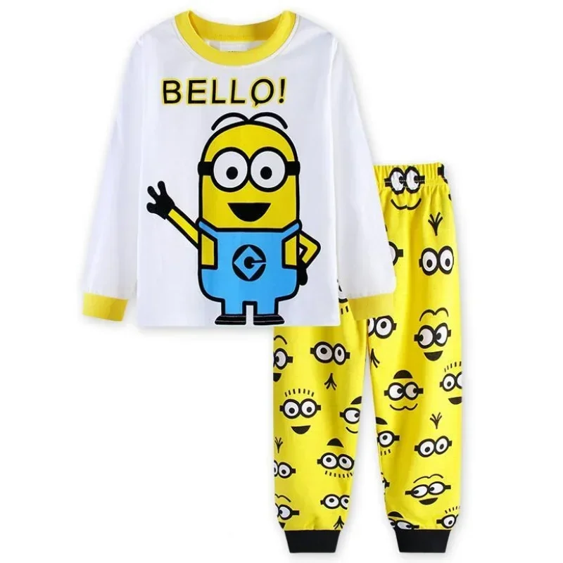 Minions Children Pajamas Cotton