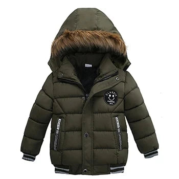 Jacket with Fur Hood