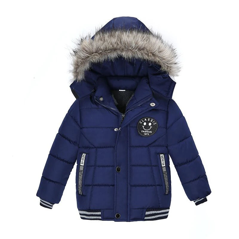 Jacket with Fur Hood