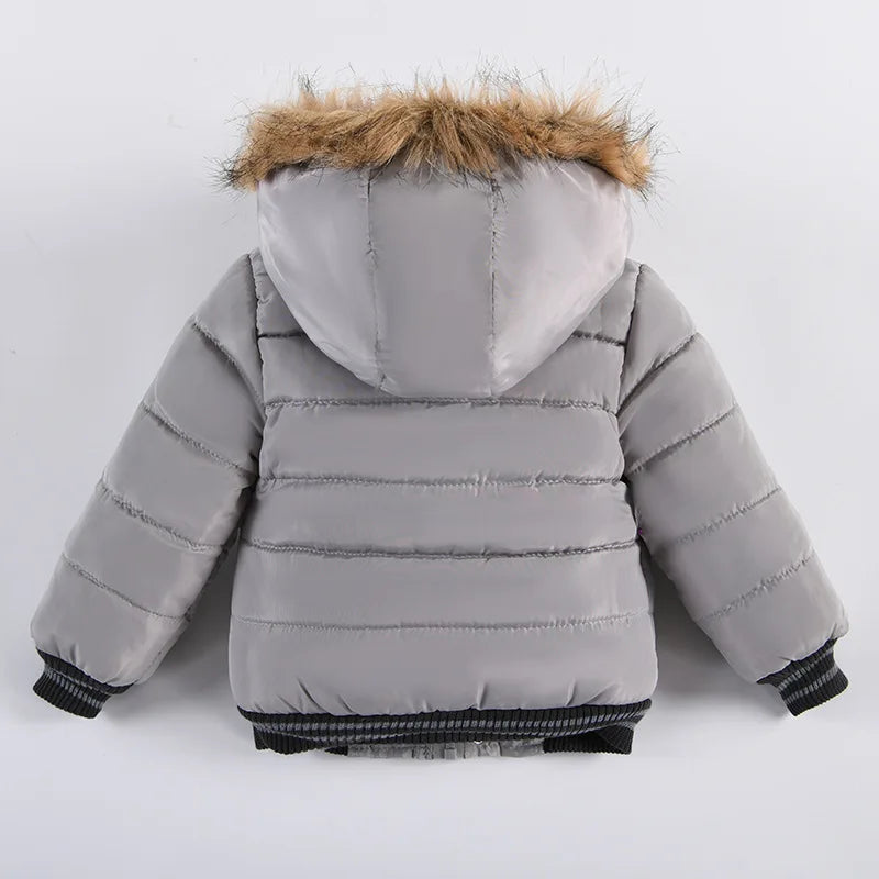 Jacket with Fur Hood