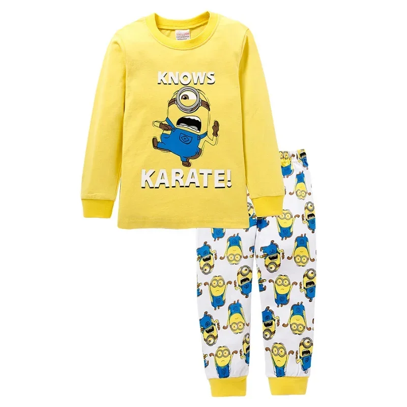 Minions Children Pajamas Cotton